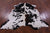 Tricolor Natural Cowhide Rug - Large 6'7"H x 6'0"W