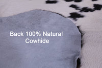 Thumbnail for Tricolor Natural Cowhide Rug - Large 6'7