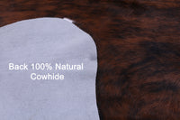 Thumbnail for Brindle Natural Cowhide Rug - Large 6'10