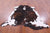 Tricolor Natural Cowhide Rug - Large 6' 10"H x 6' 8"W