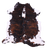 Tricolor Natural Cowhide Rug - Large 6' 10"H x 6' 8"W