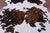Tricolor Natural Cowhide Rug - X-Large 7'6"H x 6'9"W
