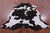 Tricolor Natural Cowhide Rug - X-Large 7'4"H x 6'0"W