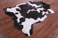 Thumbnail for Tricolor Natural Cowhide Rug - X-Large 7'4