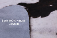 Thumbnail for Tricolor Natural Cowhide Rug - X-Large 7'4