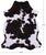 Tricolor Natural Cowhide Rug - X-Large 7'4"H x 6'0"W