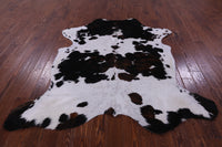 Thumbnail for Tricolor Natural Cowhide Rug - Large 6'4