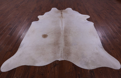 Beige Natural Cowhide Rug - XX-Large 8' 5