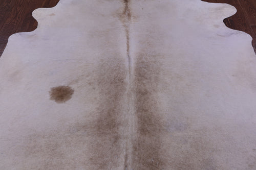 Beige Natural Cowhide Rug - XX-Large 8' 5