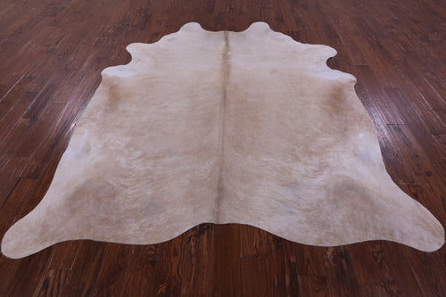 Beige Natural Cowhide Rug - XX-Large 8' 1