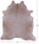 Beige Natural Cowhide Rug - XX-Large 8' 3"H x 7' 6"W