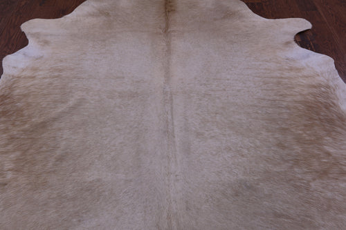 Beige Natural Cowhide Rug - XX-Large 8' 3