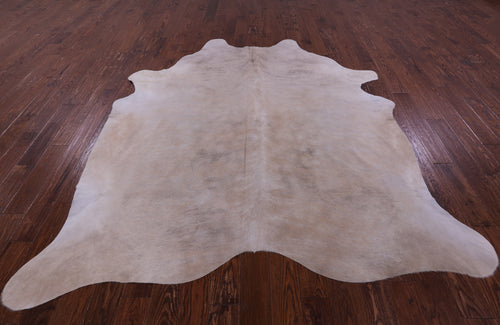 Beige Natural Cowhide Rug - XX-Large 8' 3