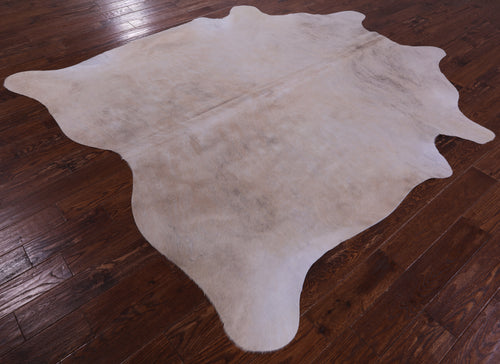 Beige Natural Cowhide Rug - XX-Large 8' 3