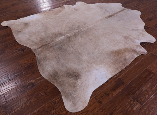 Beige Natural Cowhide Rug - XX-Large 8' 5