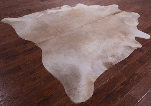 Beige Natural Cowhide Rug - XX-Large 8' 10