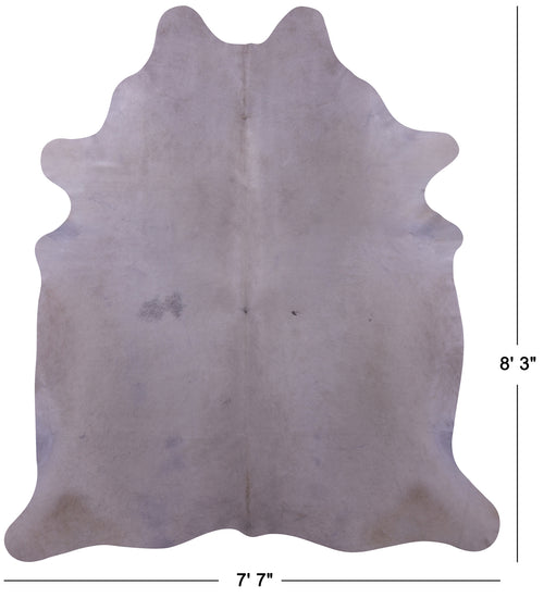 Champagne Natural Cowhide Rug - XX-Large 8' 3