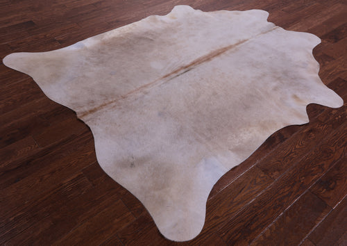 Beige Natural Cowhide Rug - X-Large 7' 0