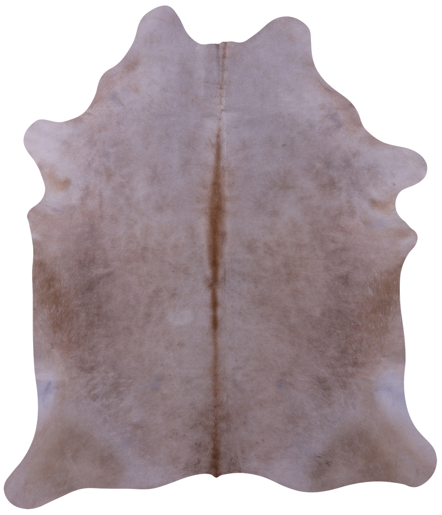 Beige Natural Cowhide Rug - X-Large 7' 0"H x 6' 0"W