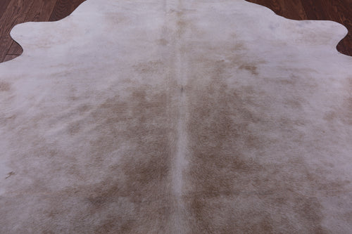 Beige Natural Cowhide Rug - Large 6' 8