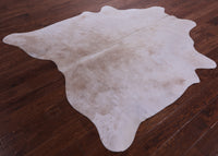 Thumbnail for Beige Natural Cowhide Rug - Large 6' 8