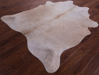 Thumbnail for Beige Natural Cowhide Rug - Large 6' 5
