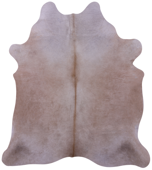 Beige Natural Cowhide Rug - Large 6' 5