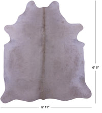 Thumbnail for Beige Natural Cowhide Rug - Large 6' 6