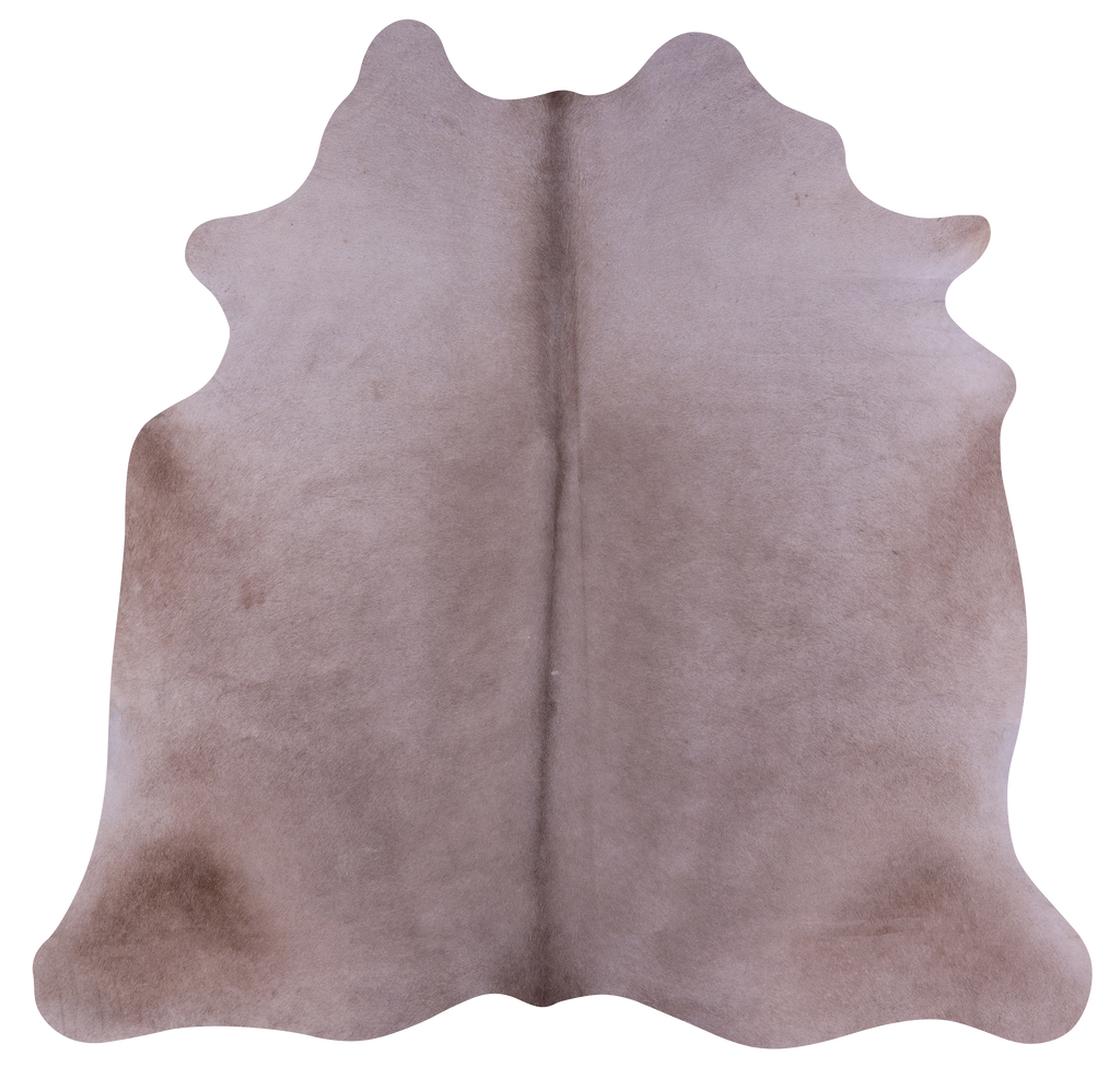 Beige Natural Cowhide Rug - Medium 5' 9"H x 5' 10"W