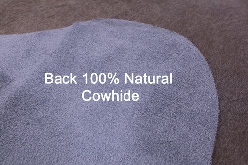 Beige Natural Cowhide Rug - Medium 5' 9