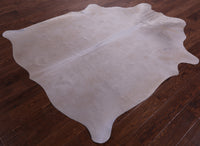 Thumbnail for Beige Natural Cowhide Rug - Large 6' 9