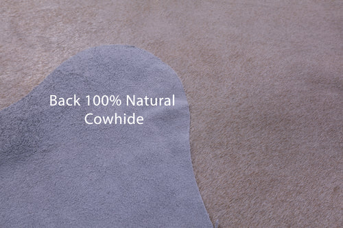 Beige Natural Cowhide Rug - Large 6' 9