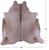 Champagne Natural Cowhide Rug - X-Large 7' 0"H x 6' 8"W