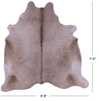 Thumbnail for Champagne Natural Cowhide Rug - X-Large 7' 0
