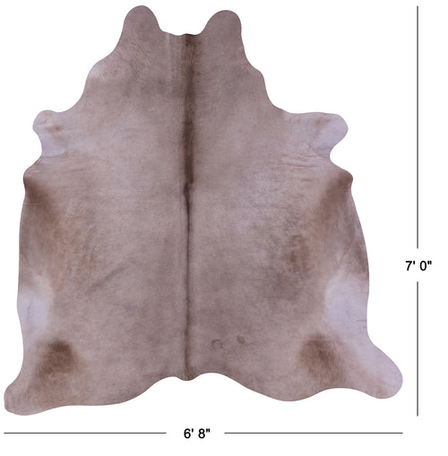 Champagne Natural Cowhide Rug - X-Large 7' 0