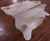 Champagne Natural Cowhide Rug - X-Large 7' 0"H x 6' 8"W