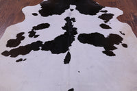 Thumbnail for Brown & White Natural Cowhide Rug - X-Large 7' 0