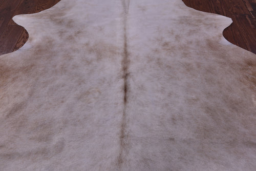 Beige Natural Cowhide Rug - Large 6' 7