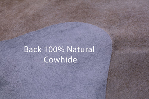Beige Natural Cowhide Rug - Large 6' 7