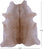 Beige Natural Cowhide Rug - X-Large 7' 0"H x 6' 2"W