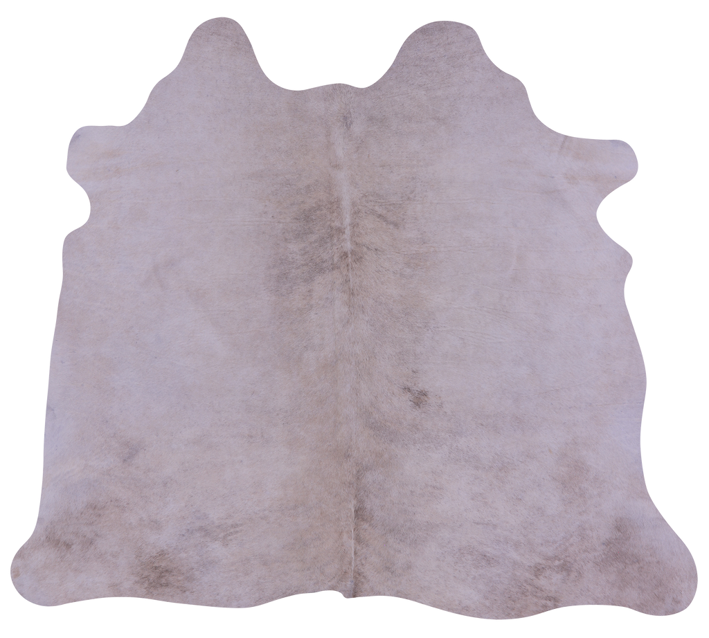 Beige Natural Cowhide Rug - Medium 5' 10"H x 6' 7"W