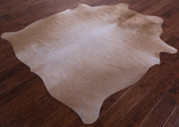 Thumbnail for Beige Natural Cowhide Rug - Large 6' 8