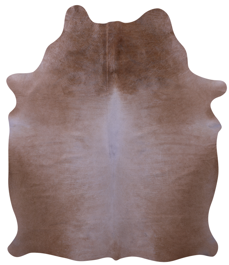 Beige Natural Cowhide Rug - Large 6' 8"H x 5' 9"W