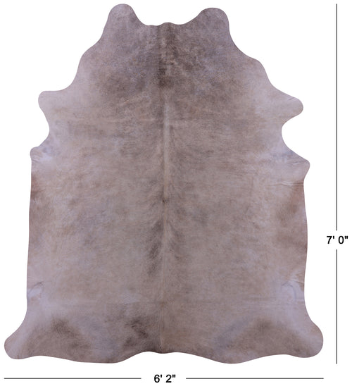 Beige Natural Cowhide Rug - X-Large 7' 0