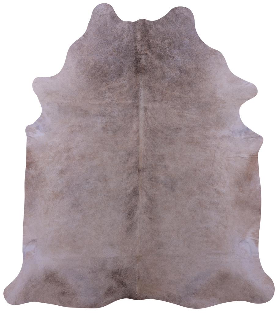 Beige Natural Cowhide Rug - X-Large 7' 0"H x 6' 2"W
