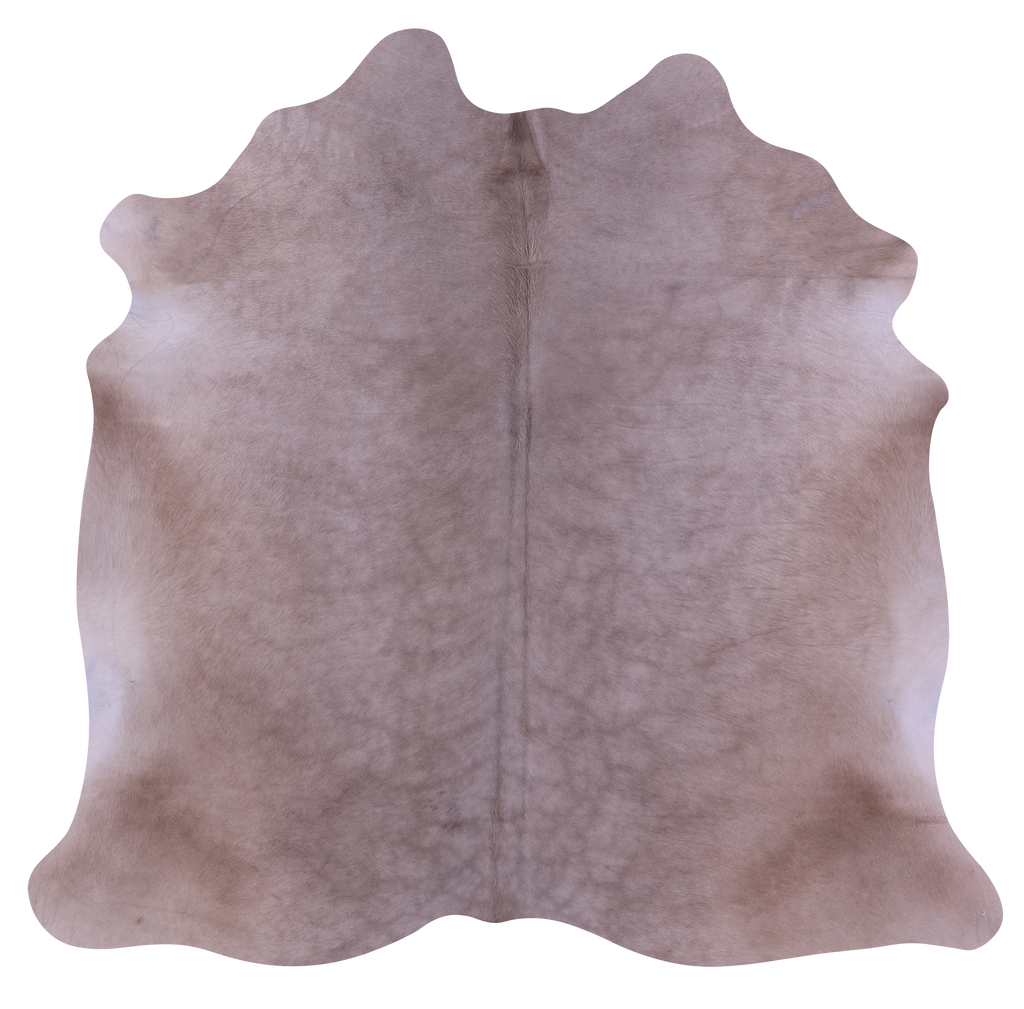Beige Natural Cowhide Rug - Medium 6' 0"H x 6' 2"W