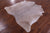 Beige Natural Cowhide Rug - Medium 6' 0"H x 6' 2"W