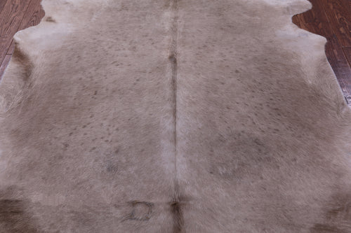 Beige Natural Cowhide Rug - Large 6' 5
