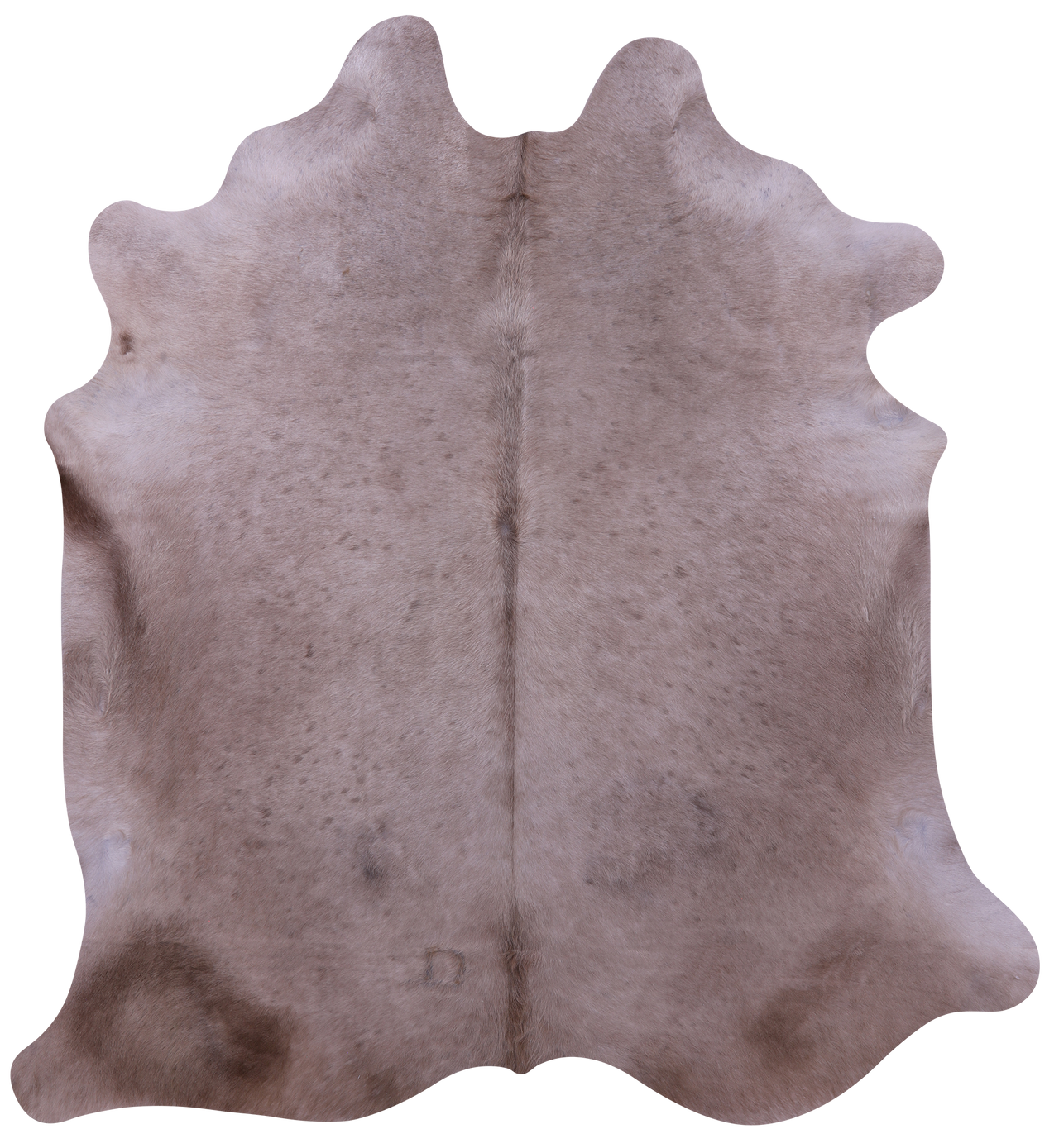 Beige Natural Cowhide Rug - Large 6' 5"H x 5' 11"W