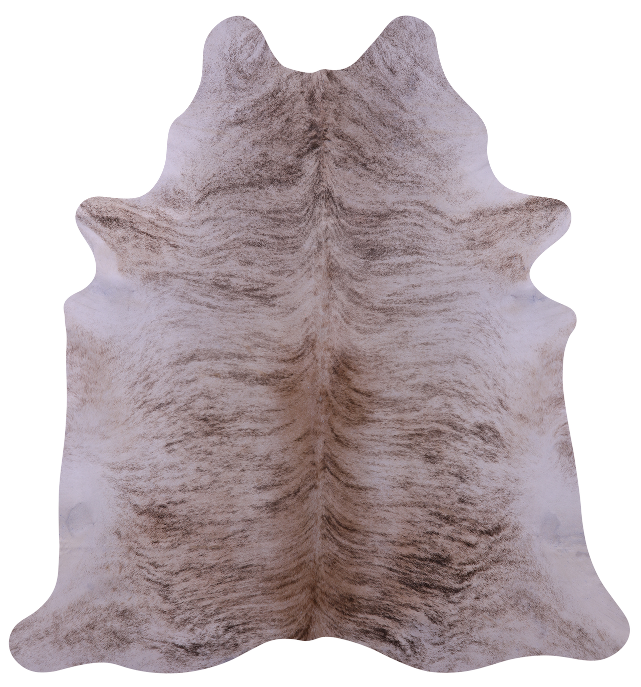 Light Brindle Natural Cowhide Rug